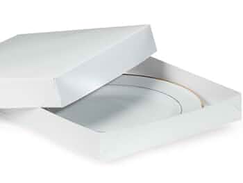 ホワイトフレアBOX Amazon.com: White Letterhead Folding Boxes - 25 Per Pack (8